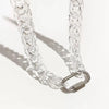 CLEAR NECKLACE WITH CLASP