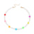 PEARL COLOURFUL SMILEY NECKLACE